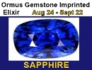 Ormus Minerals Sapphire Gem Info