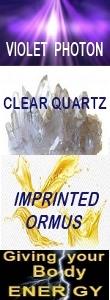 Ormus Minerals Rainbow VIOLET PHOTON CLEAR QUARTZ Gemstone Ormus Ormus Minerals Rainbow VIOLET PHOTON CLEAR QUARTZ Gemstone Ormus