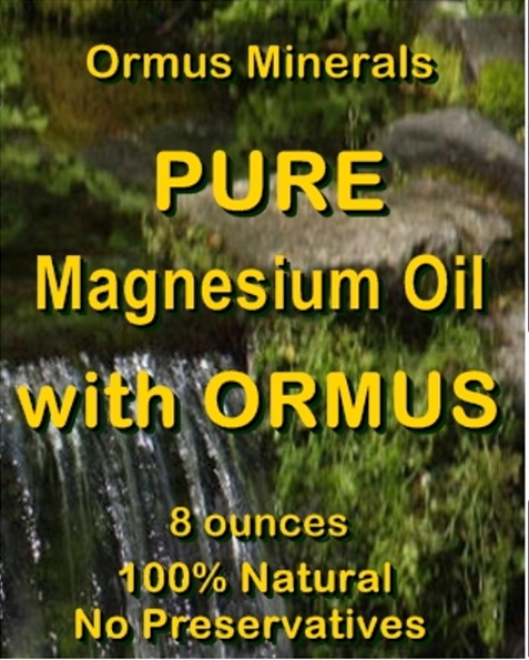 Ormus Minerals Pure Magnesium Oil with ORMUS