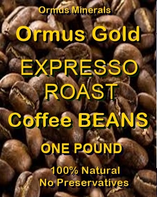 Ormus Gold Espresso Roast Beans