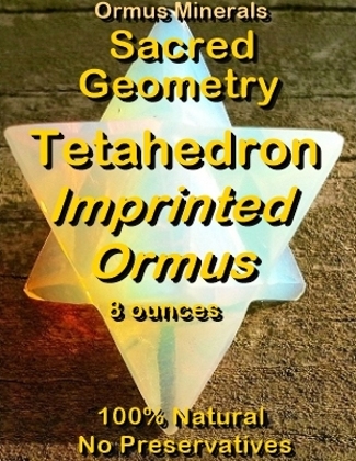 Ormus Minerals Tetahedron Imprinted ORMUS