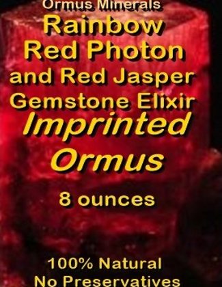 Ormus Minerals Rainbow RED Photon Energy Ormus