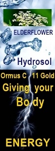 ormus Minerals Ormus C 11 Gold ELDERFLOWER Hydrosol