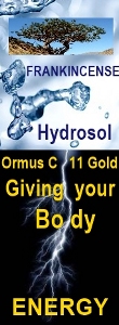 Ormus Minerals Ormus C 11 Gold FRANKINCENSE Hydrosol