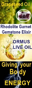 Ormus Minerals Ormus RHODOLITE GARNET Gemstone Elixir