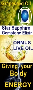 Ormus Minerals Ormus STAR SAPPHIRE Gemstone Elixie